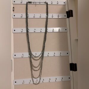 Beaded layered necklace